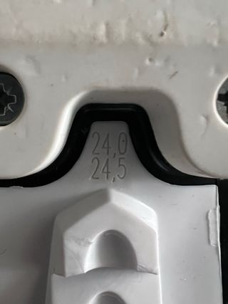 Botas de esquí alpino mujer 37-38