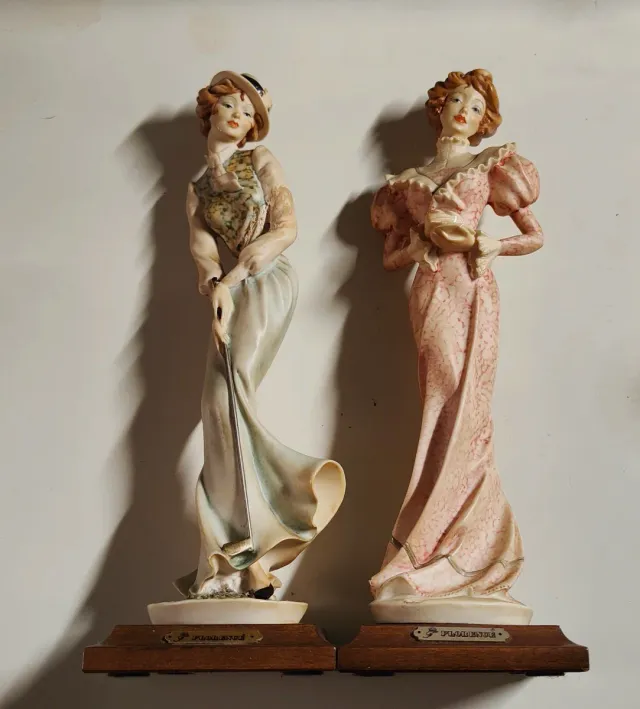 Escultura Bruno Merli Capodimonte Mujer