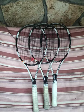 Raquetas de tenis Pacific ficher