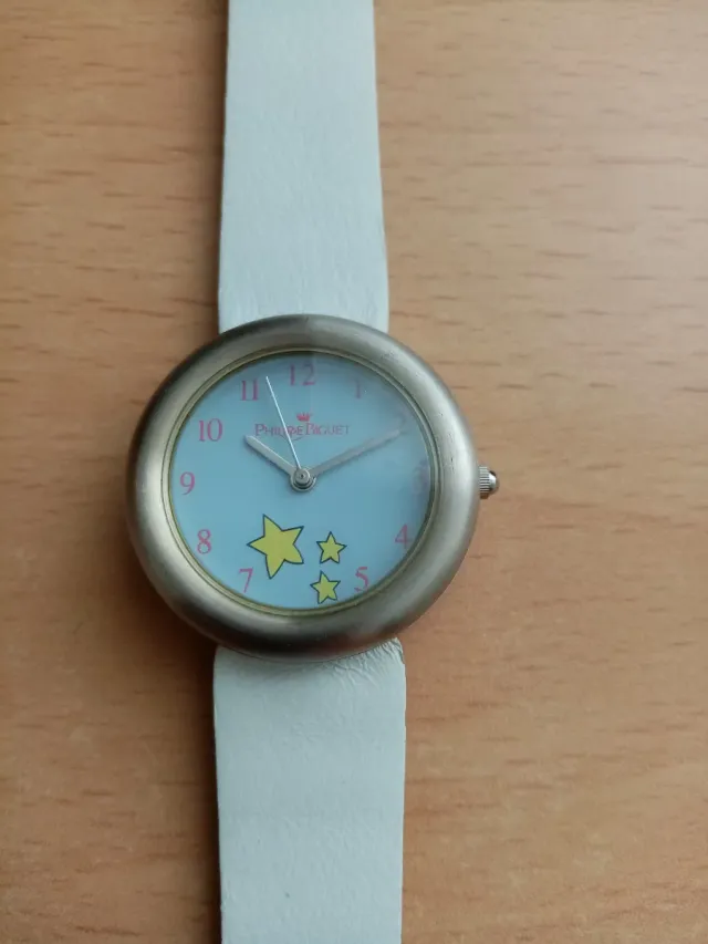 Reloj Philippe Biguet Mujer Cuarzo Blanco/Dorado