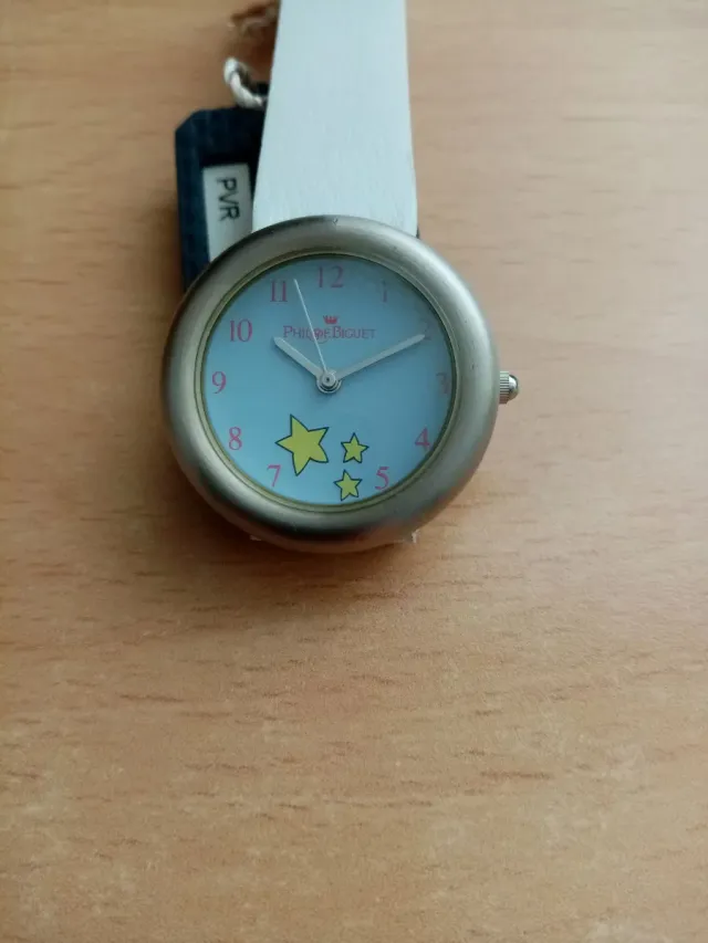 Reloj Philippe Biguet Mujer Cuarzo Blanco/Dorado