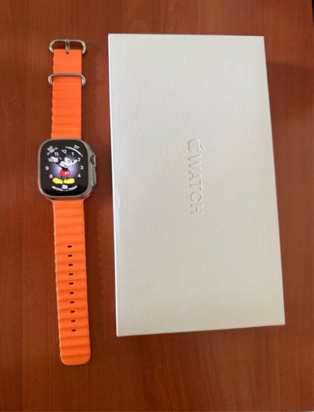 Apple Watch Ultra 2 Naranja/Plata
