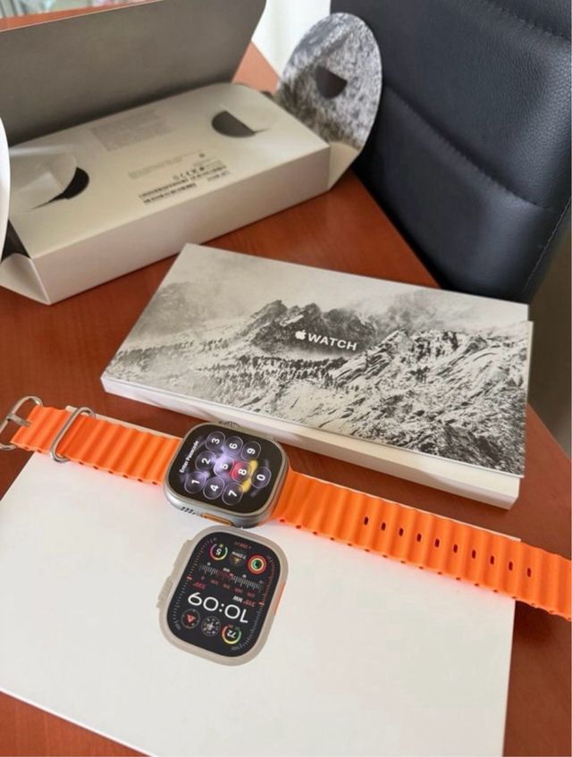Apple Watch Ultra 2 Naranja/Plata