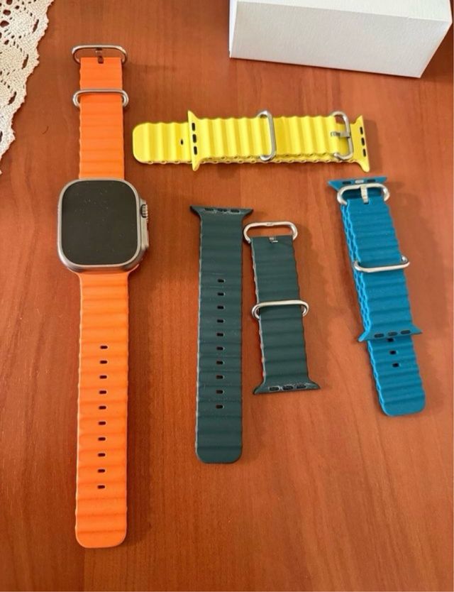 Apple Watch Ultra 2 Naranja/Plata