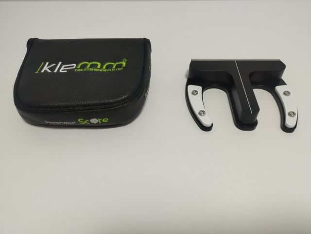 Putter de golf autoestable + estuche