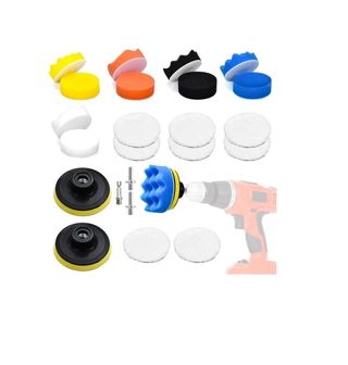 Kit 23 Esponjas Pulir Coche Detallado