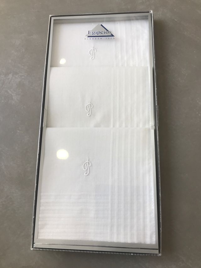 Pañuelos Algodón Egipcio - Set de 3