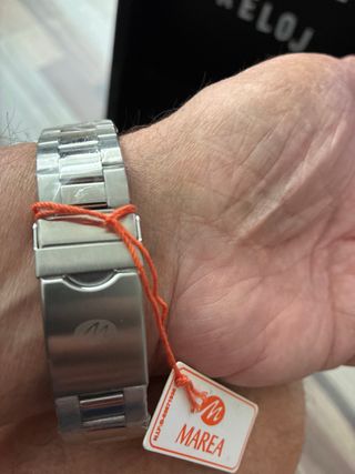 Reloj Marea B36103/1 Hombre Plata Blanco