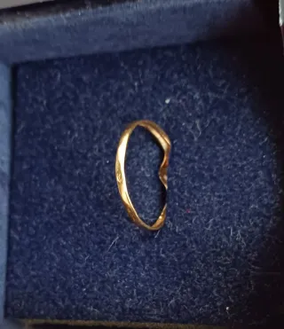Sortija oro 18k con diamante
