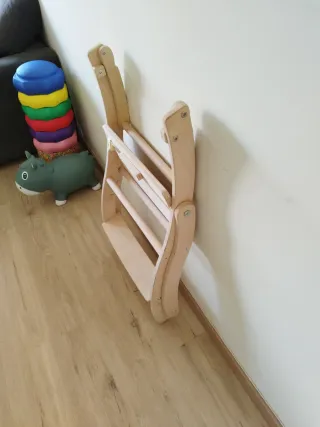 Torre di apprendimento Montessori pieghevole in legno