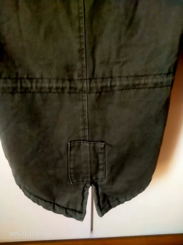 Chaqueta niña capucha rosa talla 3-4 años