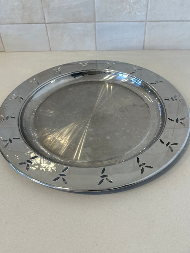 Bandeja AMC Acero Inoxidable Decorada