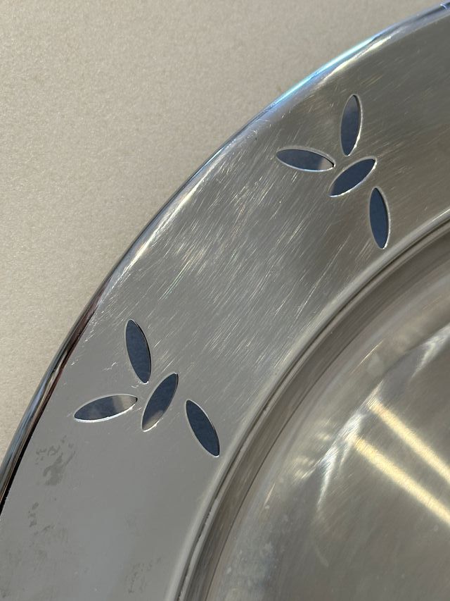 Bandeja AMC Acero Inoxidable Decorada