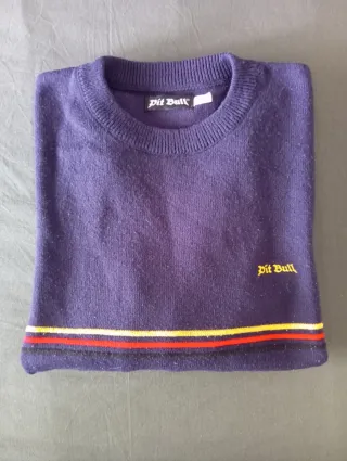 Jersey Pit Bull Azul Marino Rayas