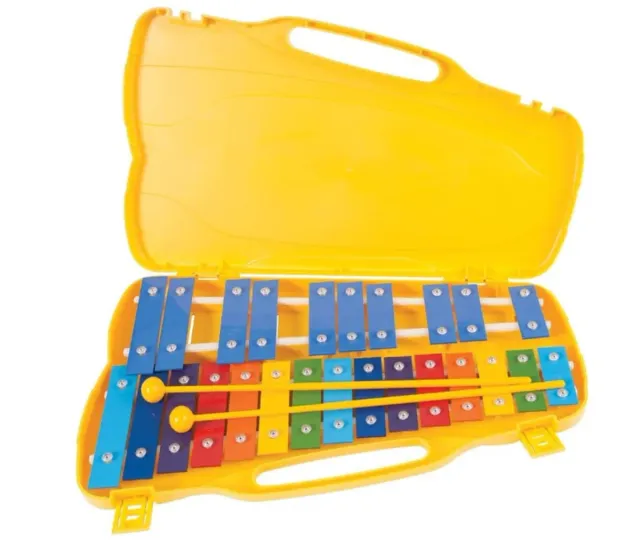 Xilófono Glockenspiel multicolor