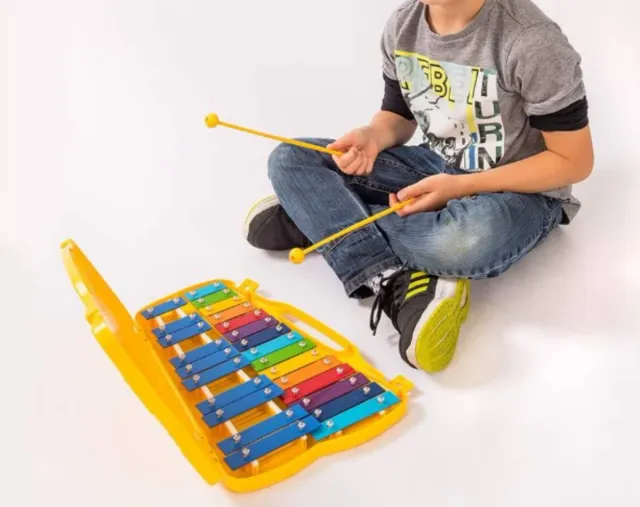 Xilófono Glockenspiel multicolor