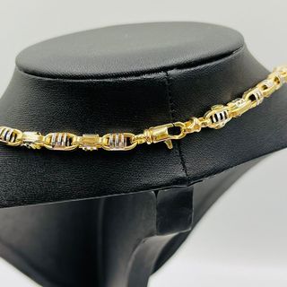 CADENA BARBATE BARRAS BICOLOR