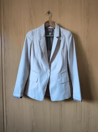 Americana Bershka Beige Talla M