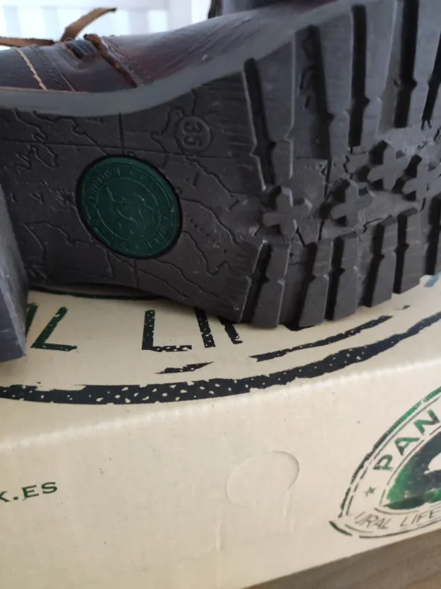 Botines Panamá Jack Marrones Talla 36