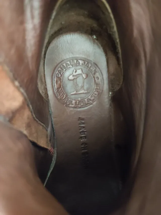 Botines Panamá Jack Marrones Talla 36