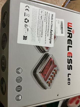 Luces LED Inalámbricas para Remolque