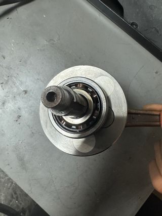 Cigüeñal Carenzi AM6 con rodamientos