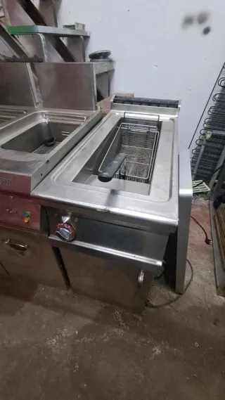 Freidora Profesional Acero Inoxidable gas natural