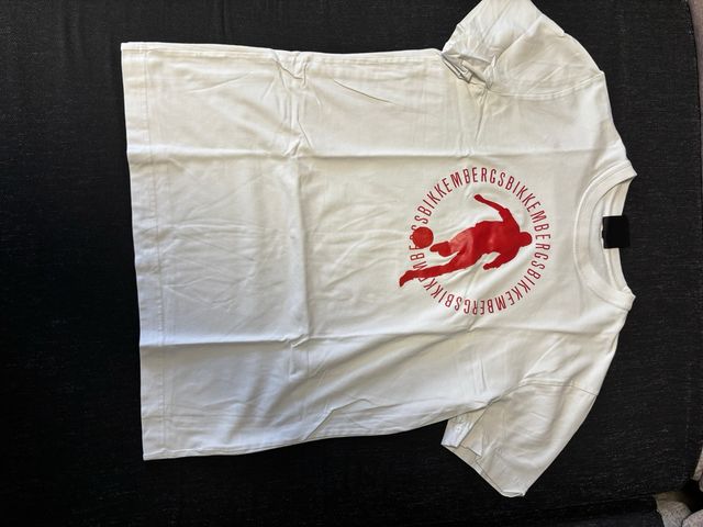 Camiseta Bikkembergs blanca con estampado