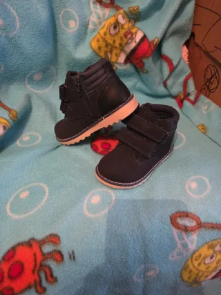 Botas niño/niña azul marino BUBBLE