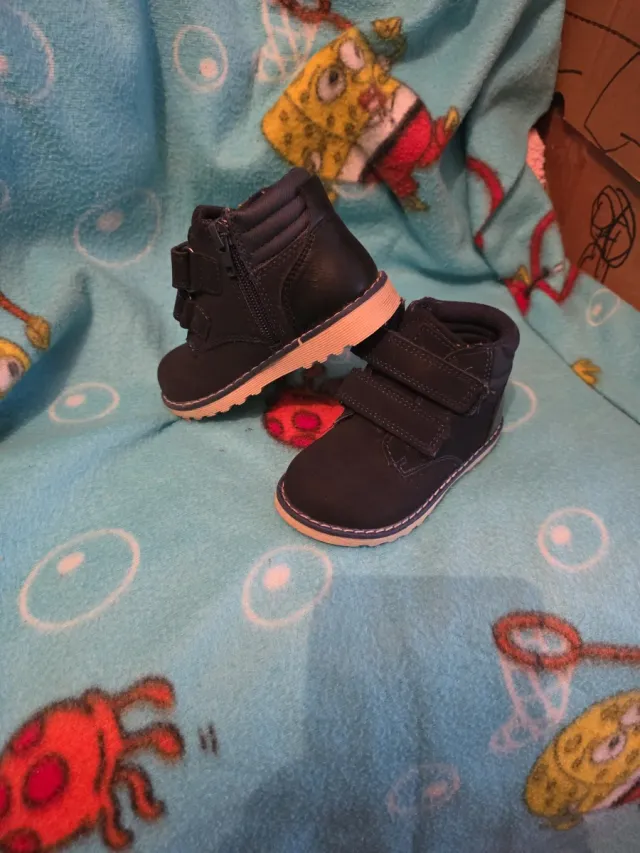 Botas niño/niña azul marino BUBBLE