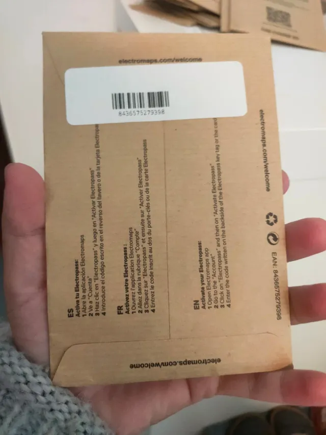 Llavero electromaps RFID.