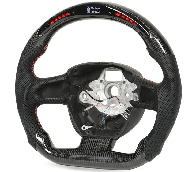 Volante Carbono Deportivo LED Display