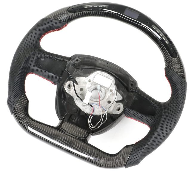 Volante Carbono Deportivo LED Display