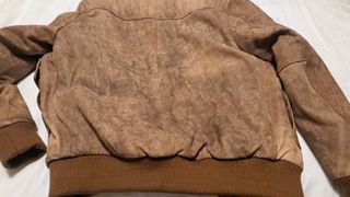 Cazadora ante peletería marrón