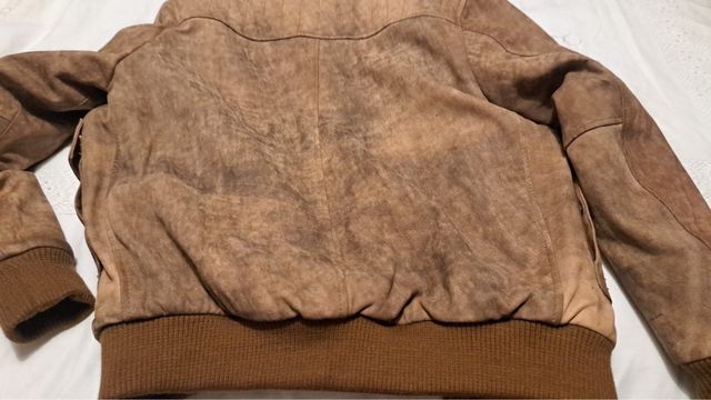 Cazadora ante peletería marrón