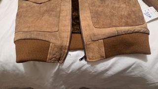 Cazadora ante peletería marrón