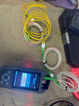 Medidor OTDR FF usado a diario