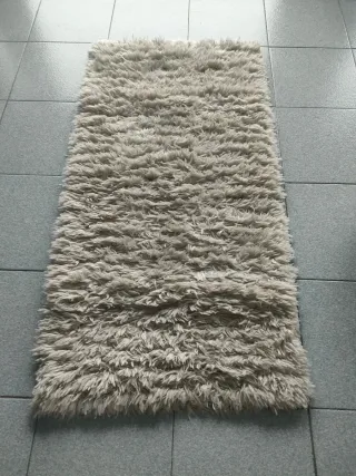 Tappeto Zara Home Lungo Pelo Beige