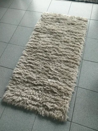 Tappeto Zara Home Lungo Pelo Beige