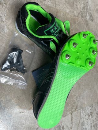 Zapatillas clavos niños T30 negras