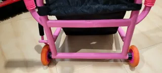 Patinete sentado rosa Biwond Roller