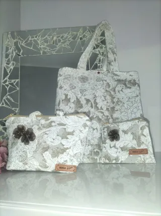 Juego Bolso Tote y Neceser Mi&Lu