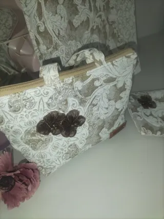 Juego Bolso Tote y Neceser Mi&Lu