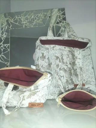 Juego Bolso Tote y Neceser Mi&Lu