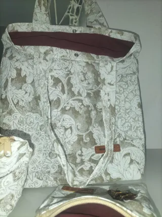 Juego Bolso Tote y Neceser Mi&Lu