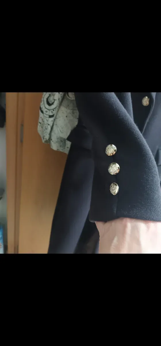 Abrigo largo mujer marrón