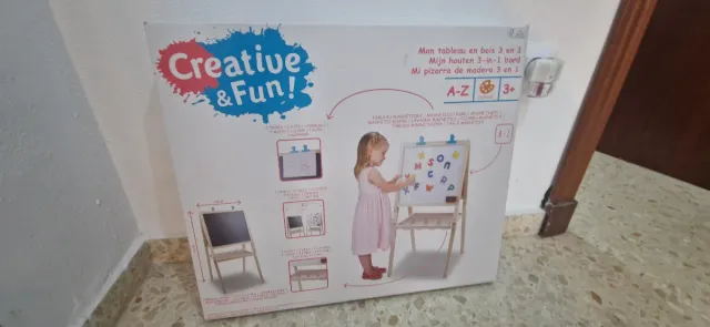 Pizarra doble cara infantil