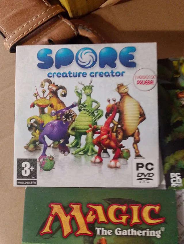 Lote Juegos PC: Spore, Jurassic War, Magic