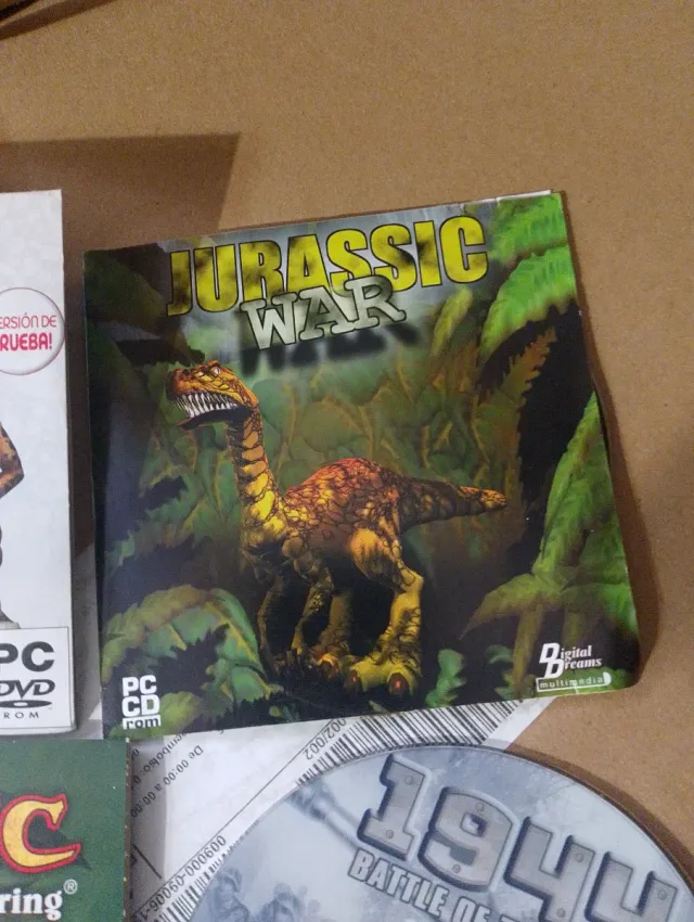 Lote Juegos PC: Spore, Jurassic War, Magic