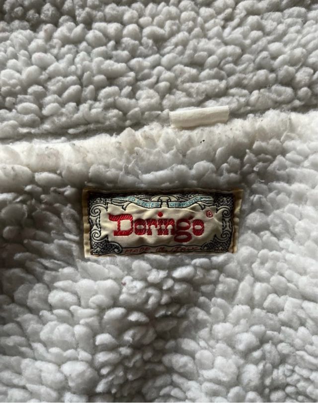 Giacca denim foderata effetto stone washed